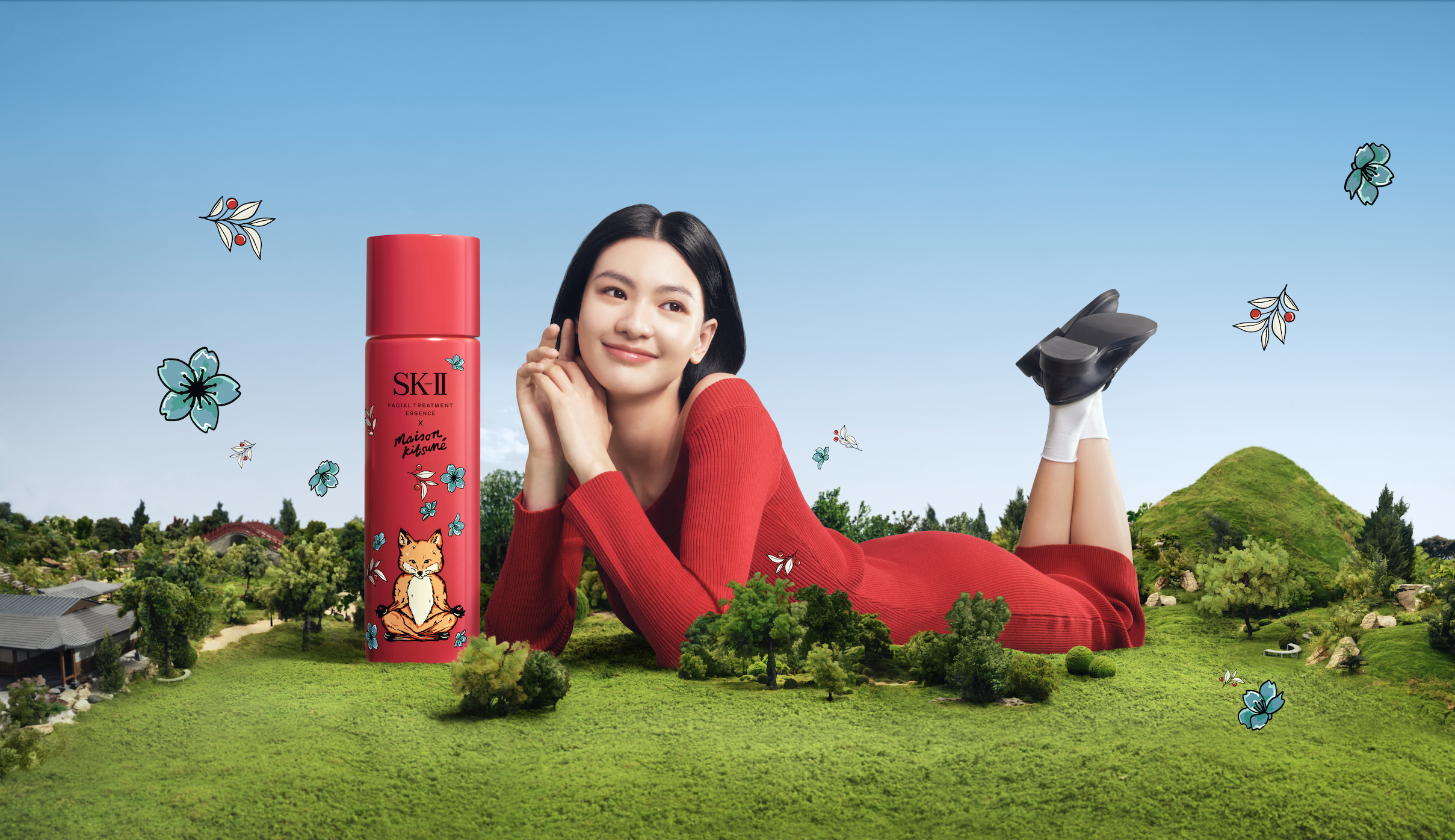 SK-II | Maison Kitsune — Ali Loveday-Herzinger